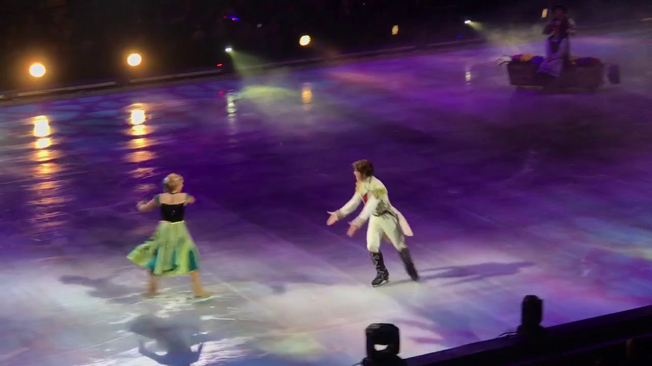 Frozen On Ice Love S An Open Door Youtube