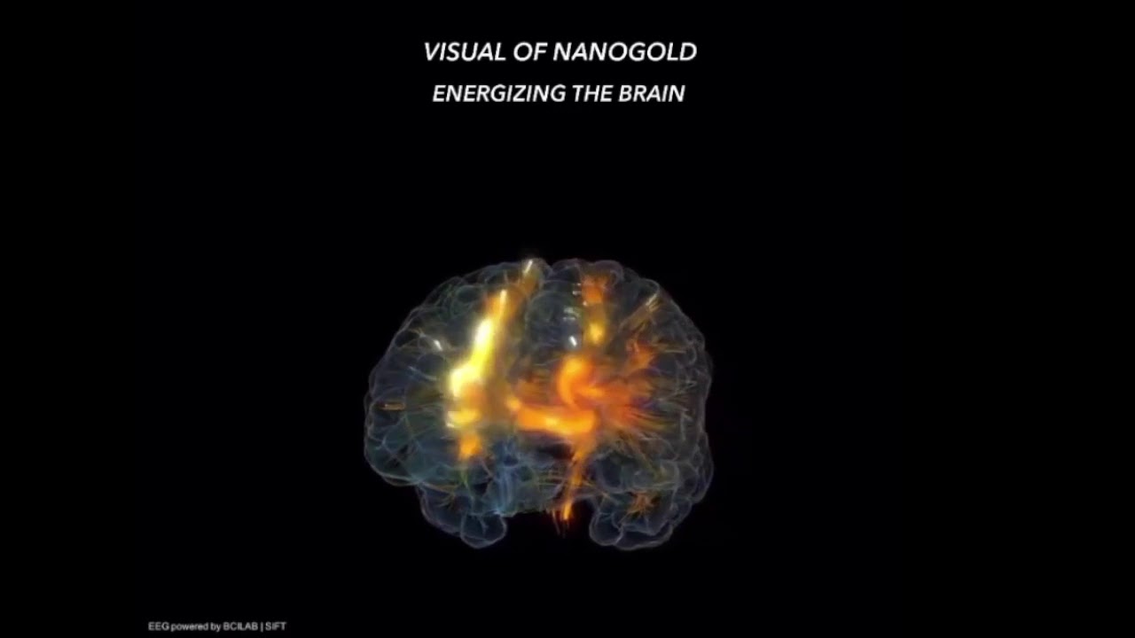 What Are The Benefits of Drinking Gold Water? |  Visual Representation Nano-Gold within The Brain
