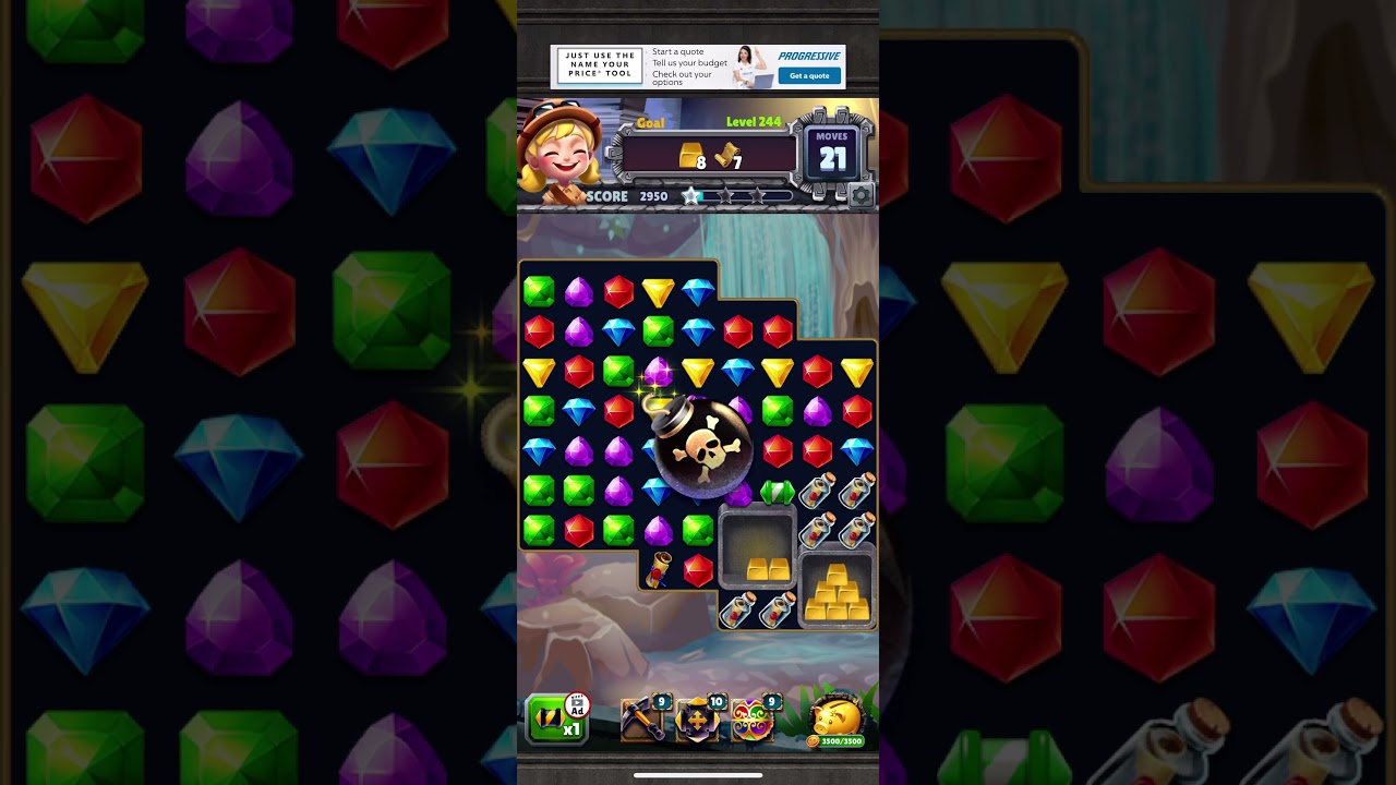 Jewel Hunter level 244