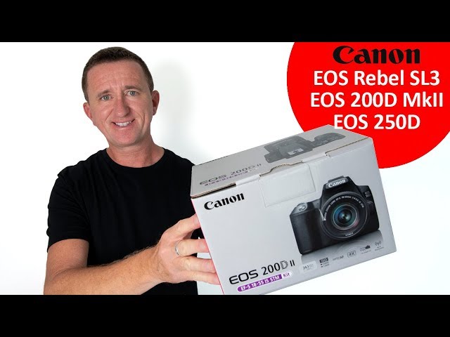 Canon SL3 hands on review and test (250D /EOS 200D II ) - YouTube