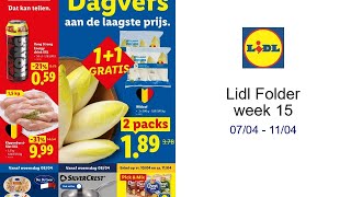 Lidl Folder week 15 07/04 - 11/04