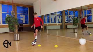 FUßBALL: Technik-Training zum Zuhause mitmachen | BALL-MASTERY