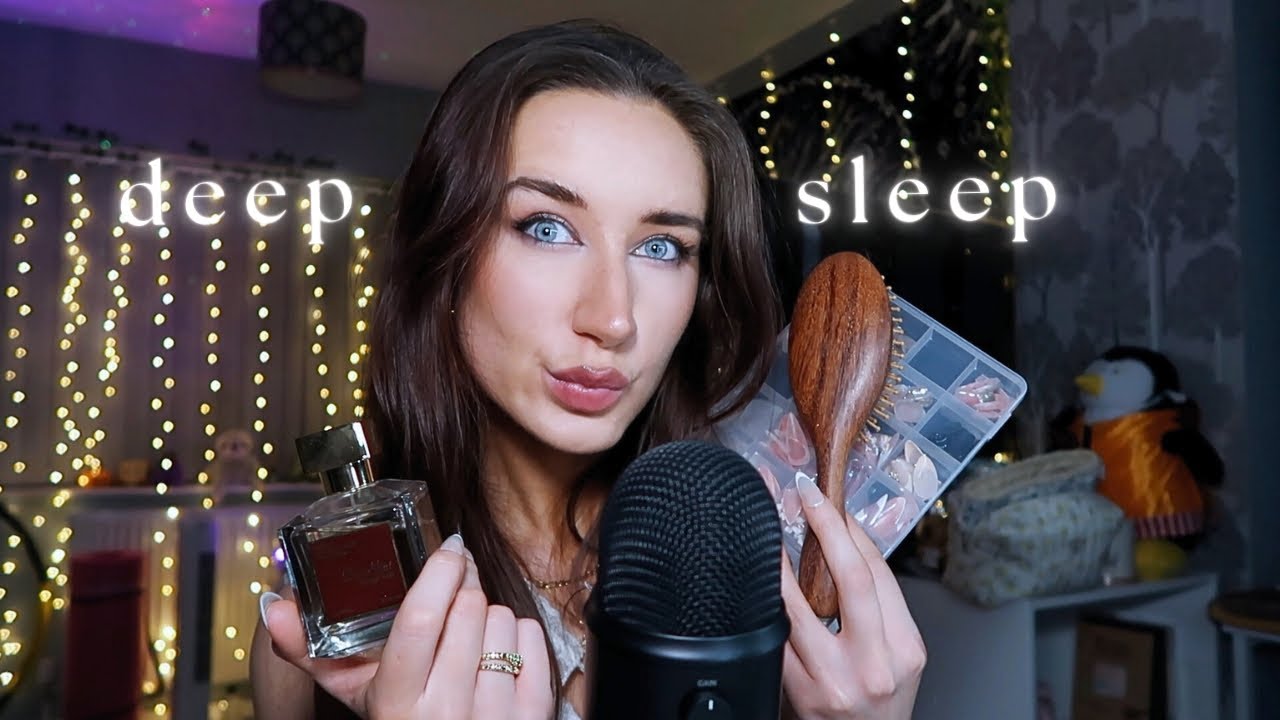 ASMR a random assortment of triggers for a deep sleep 😴
