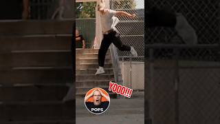 Ranking 12 Craziest Skateboard Fails Level 1 vs Level 100 #shorts #fails