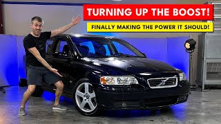 Pushing Limits: Boost Pressure Experiment on my Rare Volvo V70R | Will It Surge or Soar?