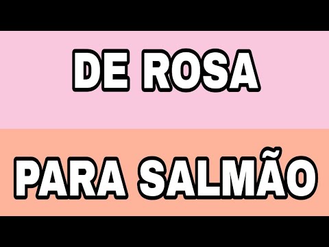 Vídeo: Como Salgar Salmão Rosa Em Casa