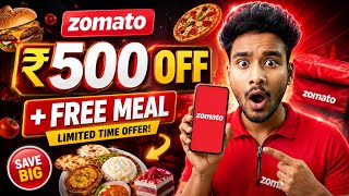 Zomato Coupon Code Today 🔥 | Zomato Free Meal Offers, Best Deals & Discount Codes 🍕💰