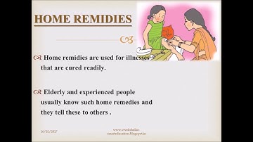 Home Remedies For Simple illnesses | Lesson 12 Environmental Studies | Standard 4th