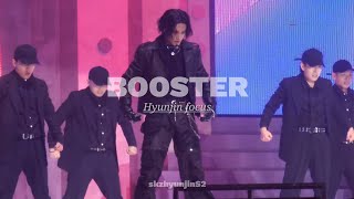 240330 현진 Booster 부스터 Hyunjin focus fancam | Stray kids 4TH FANMEETING SKZ's MAGIC SCHOOL