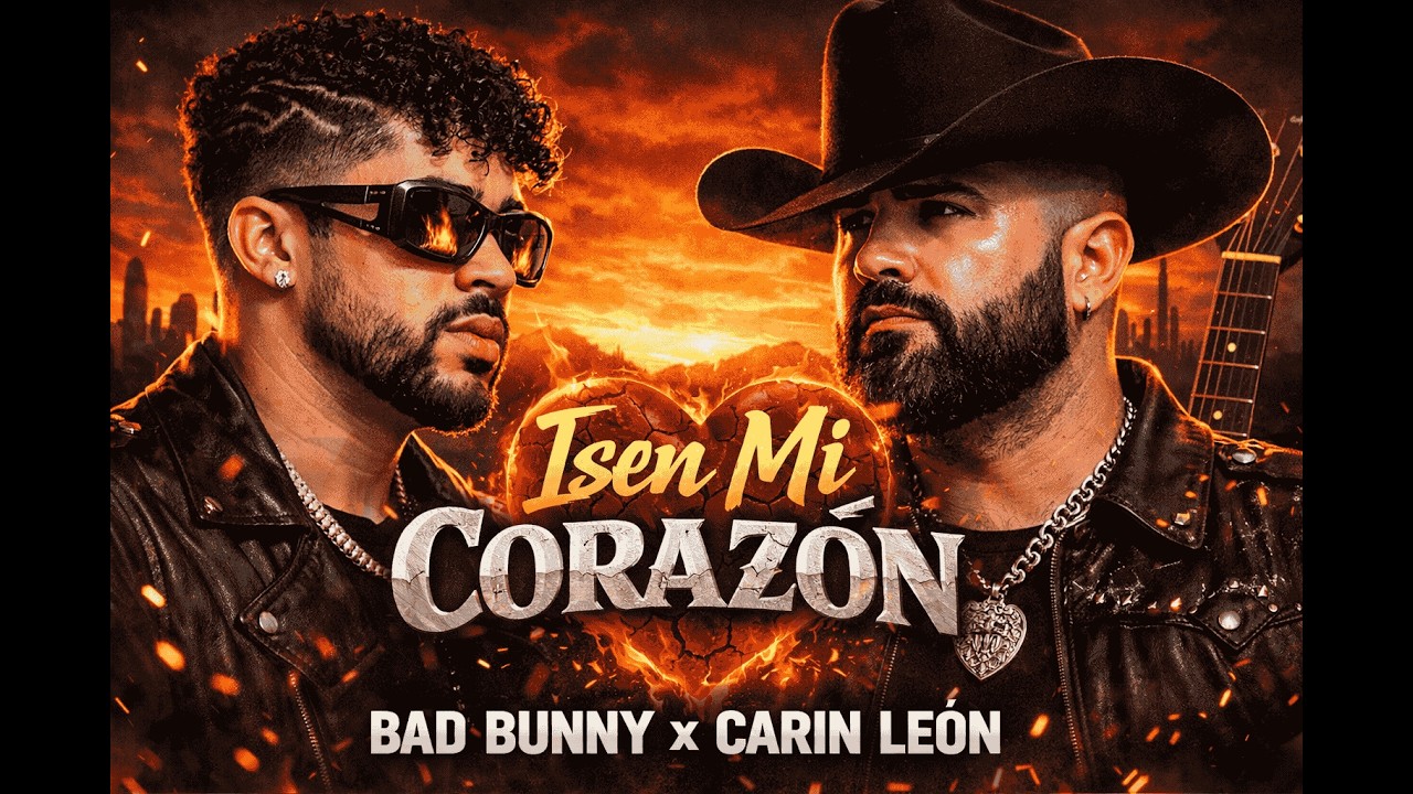 Bad Bunny ft Carin Leon - En Mi Corazón (Video Oficial De La Letra)