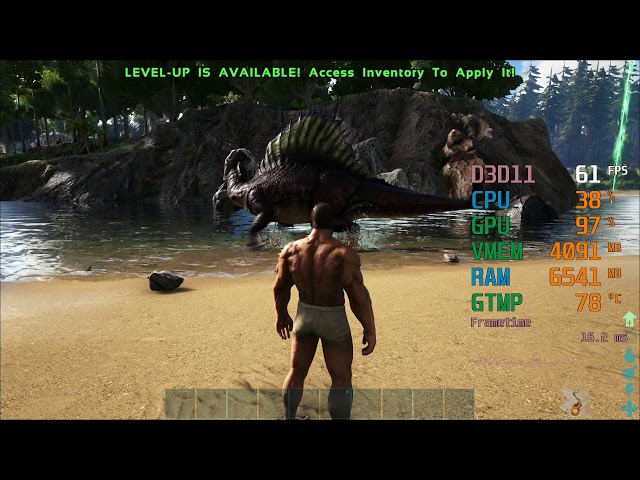 GeForce RTX 2060 -- Intel Core i7-3770 -- ARK Survival Evolved FPS