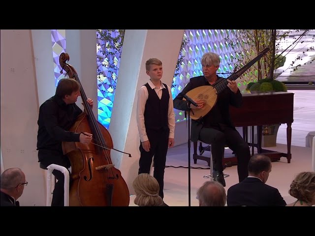 Lascia ch'io pianga (Handel) | boy soprano Aksel Rykkvin (14y), Rolf Lislevand, Knut Erik Sundquist class=