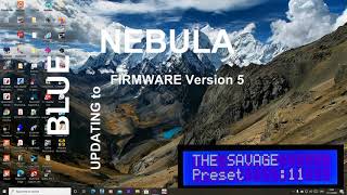 Update the Blue Nebula Firmware to Version 5 (Windows)