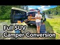 21 Year Old Builds an Amazing SUV Camper Conversion
