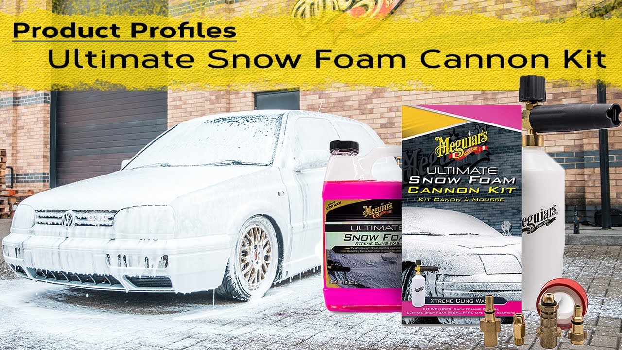 How to Use a Foam Gun or Foam Cannon for Car Washing – Quik Tips