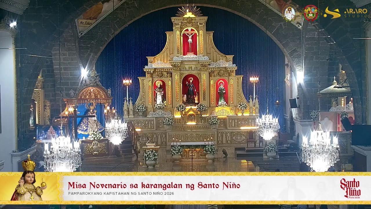 LIVE: UNANG ARAW NG MISA NOVENARO SA STO. NINO | ENERO 16, 2026