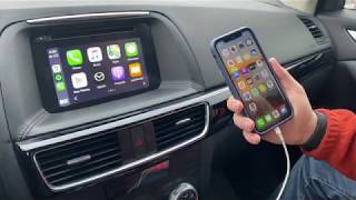 DIY Apple CarPlay & Android Auto install on Mazda CX-5 2016.5