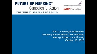 HBCU Learning Collaborative: Fostering Mental Health and Wellbeing for Students and Faculty Profile