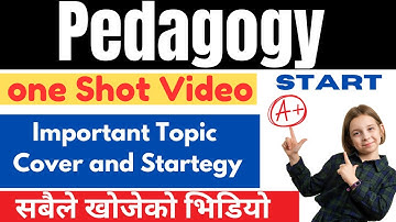 One Shot Video ✅🤷‍♂️|| class 12 pedagogy model question 2082 | class 12 pedagogy model question 2081