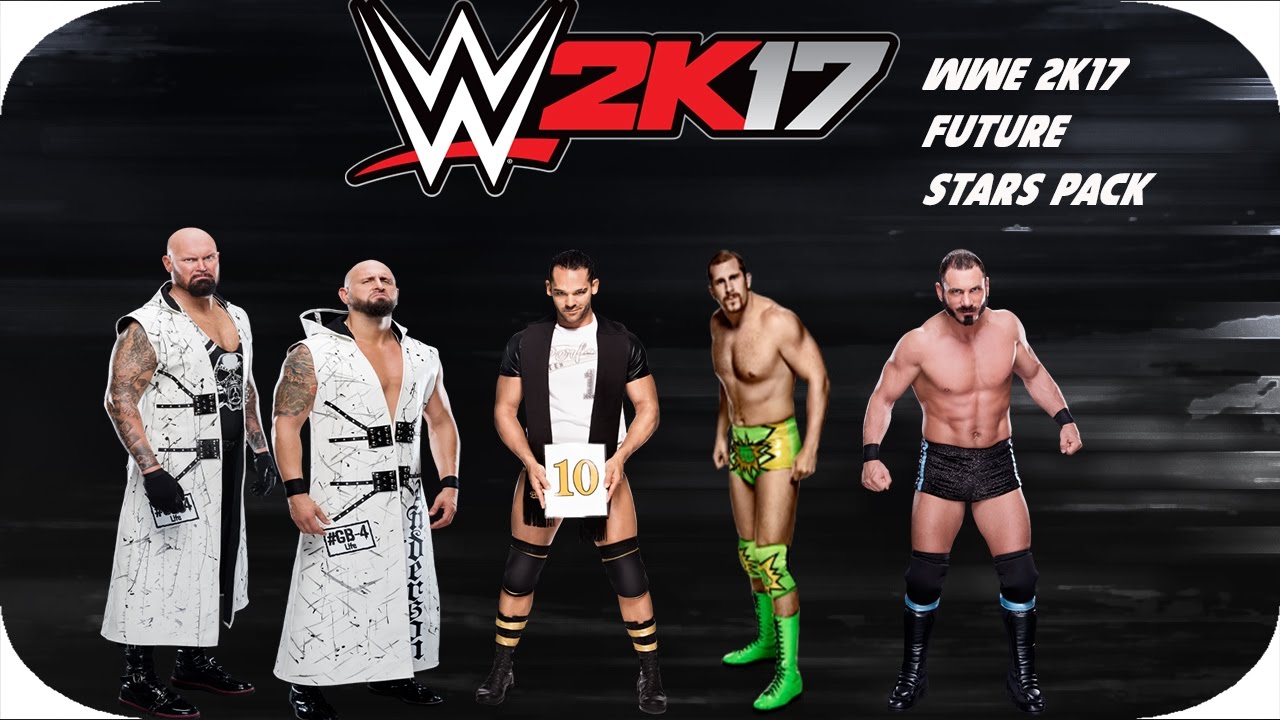 WWE 2K17 Future Stars Pack DLC Entrance's, Finishers, and Win Animations!