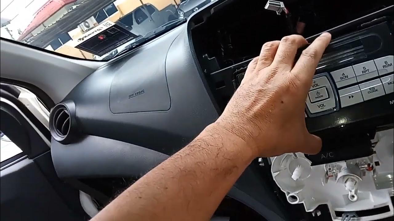 Axia E ..pasang radio dan central lock part 1 YouTube