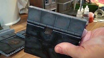 Corvus Games Terrain OpenLOCK modular tiles preparation