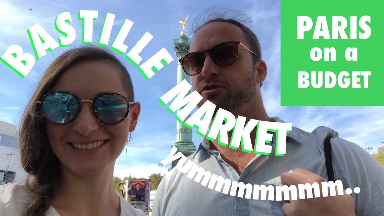 Paris On a Budget Shopping at the Bastille Market YouTube