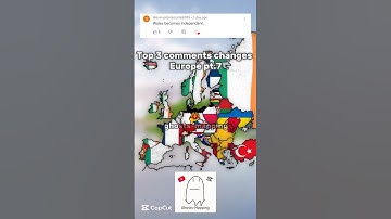 Top 3 comments change Europe #mapping #geography #europe #shorts