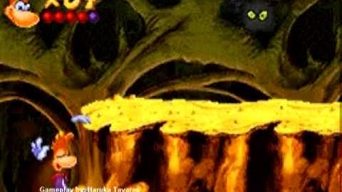 Rayman 3 (GBA) - Magmacosm - Wicked Flow (Part 2/2)