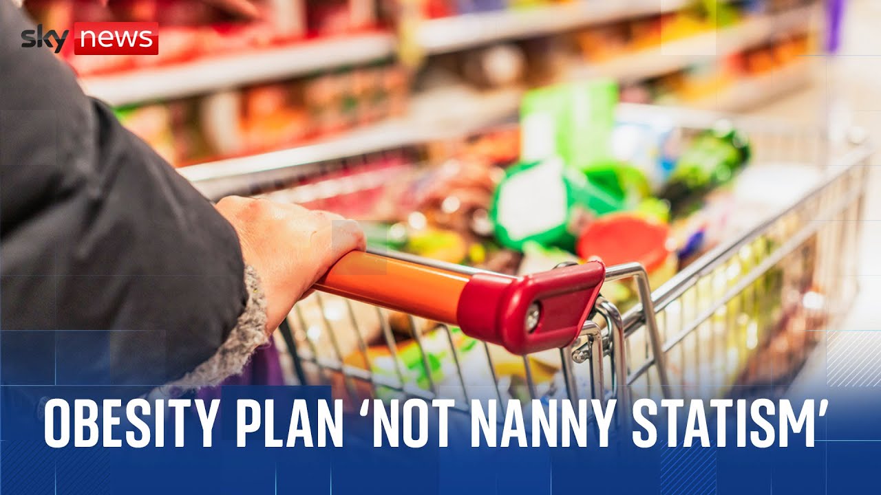 Supermarkets being told to cut shoppers’ calories in obesity crackdown is not ‘nanny statism’, says Streeting – Sky News