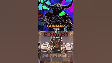 Gunmar vs Megatron #wis #edit #transformers #whoisstrongest #shorts