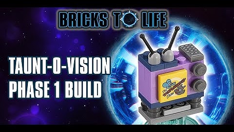Taunt-O-Vision Build - Lego Dimensions - Kit Assembly