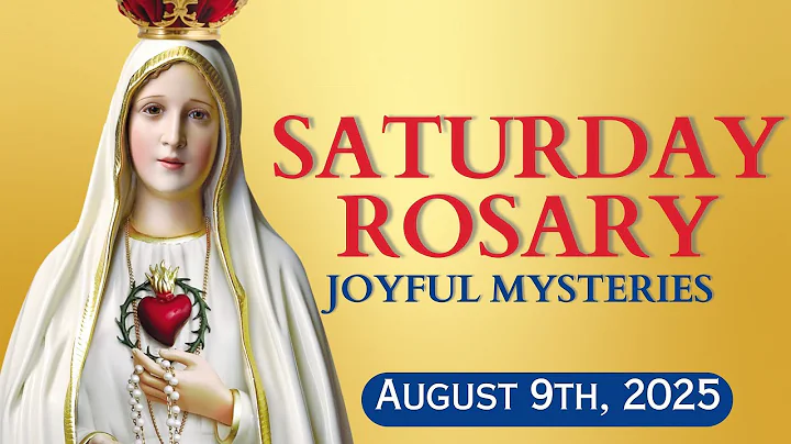 HOLY ROSARY 💖 Saturday August 9, 2025 💖 Joyful Mysteries 💖 Today's Rosary🌹