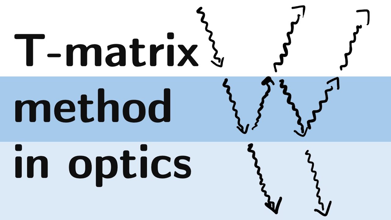Transfer matrices for thin film calculations | T-Matrix method. With ...