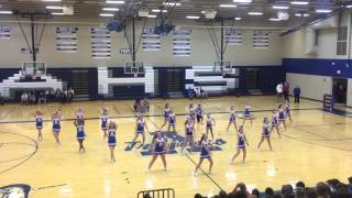 AHS Cheer Team 15-16: Winter Homecoming Assembly