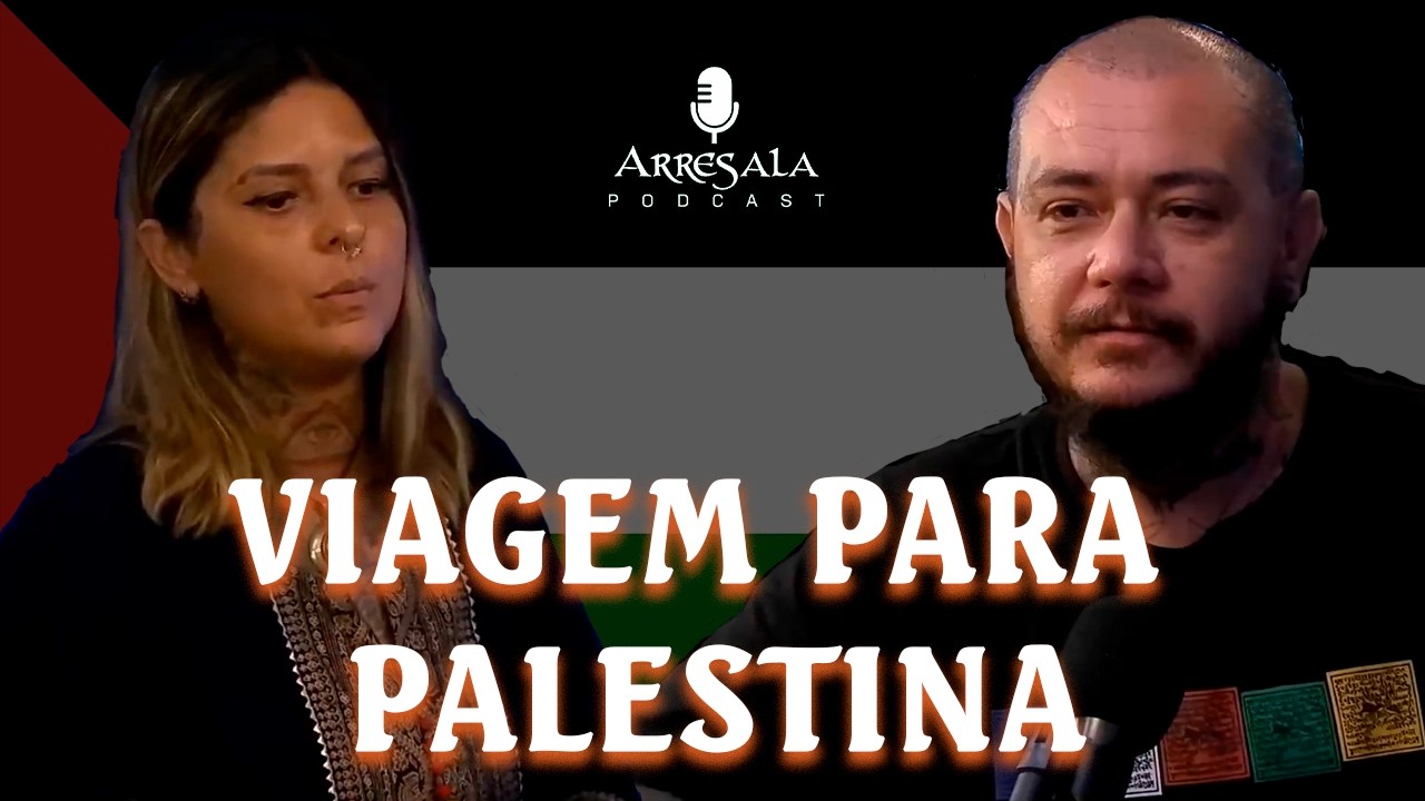 VIAJAMOS PARA A PALESTINA OCUPADA // Corte do Arresala Podcast