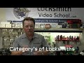 Categorys of locksmiths