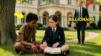 Billionaire Sees A Black Homeless Girl Teaching His Daughter – What Follows Stuns Everyone