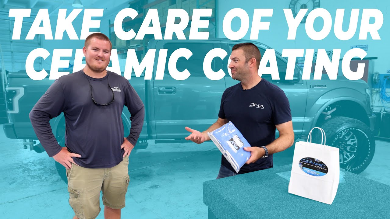 Tools and knowledge to take care of a ceramic coating