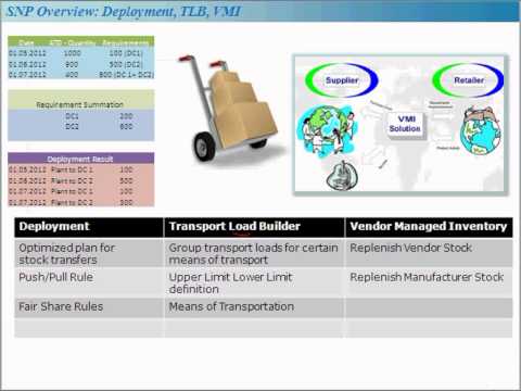 SAP APO Supply Network Planning SNP