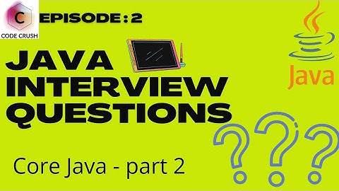 Java Interview Questions And Answers | Core Java | Java Interview Questions | Java Programming