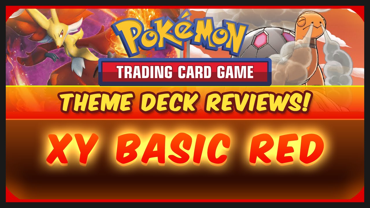 PTCGO Theme Deck Review XY Basic Red YouTube