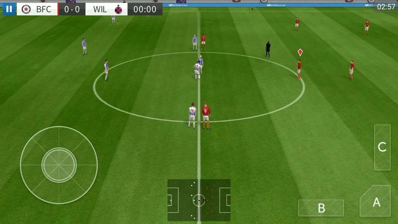 game sepakbola keren  untuk android dream  league  soccer  