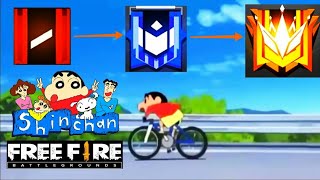 Shin chan's Rank push in Free Fire || Masala story || Free Fire Battle Royal || FF Ninja Gamer screenshot 3