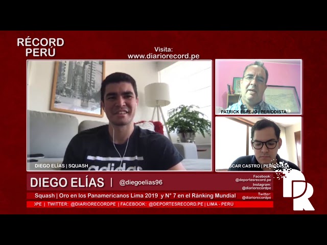 RécordTV | Diego Elías en Diario Récord Perú: "la final de Lima 2019 fue impresionante"
