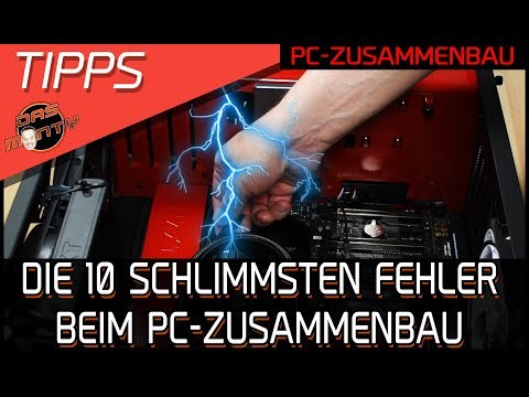 PC Bauen - Die 10 schlimmsten Fehler beim PC-Zusammenbau | DasMonty