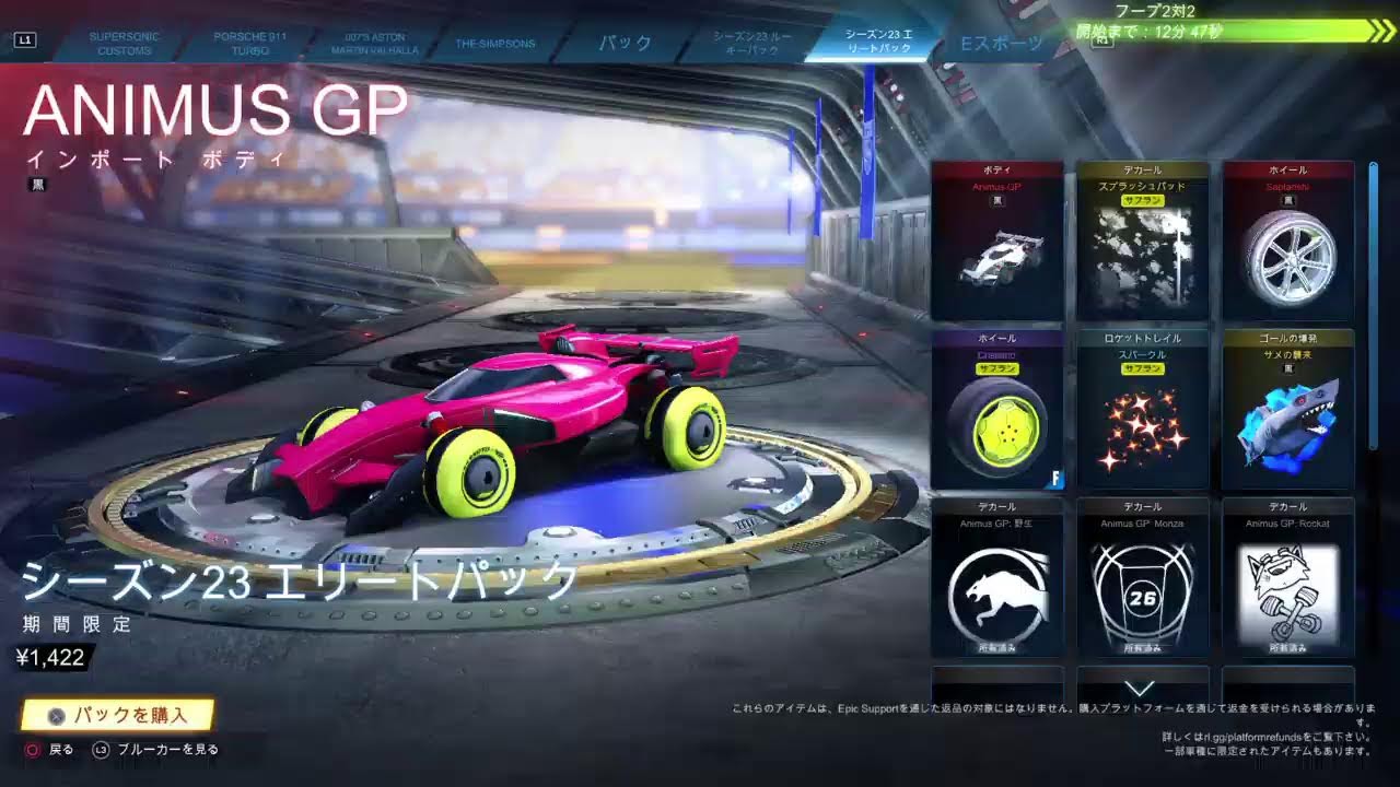 Rocket Leagueロケットリーグ■参加型 雑談 女性ゲーム実況者■ParticipationGameStreaming JustChatting