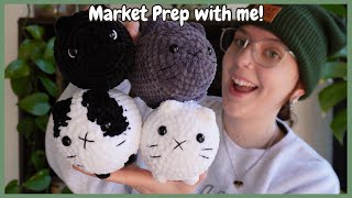 Market Prep With Me! 🍄 | New Patterns, Inventory, Mock Setup!