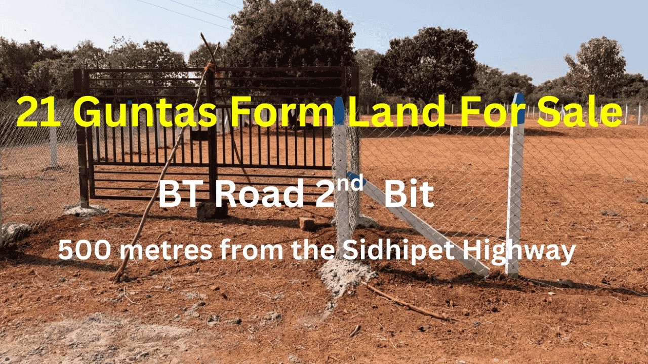 21 Gunta Farm Land for Sale at Jangaon | Near Siddipet Highway | Best Farm House Investment Land