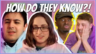 Sidemen - Guess the OFFENSIVE LINK | Eli & Jaclyn REACTION!!